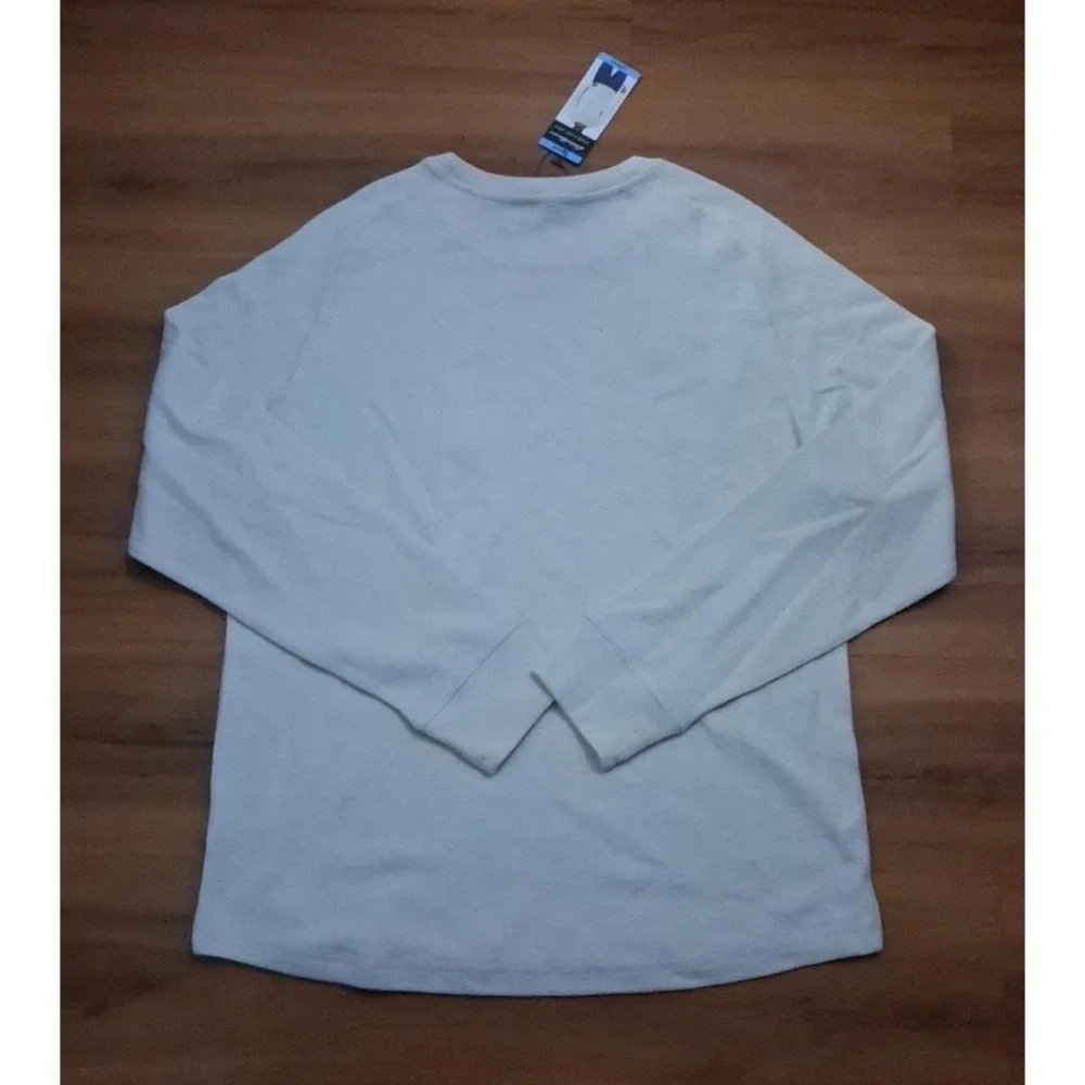 Mens Nwt‎ Eddie Bauer Double Knit Crewneck Thermal Top Shirt - Picture 2 of 8